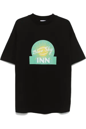 BLUE SKY INN T-shirt à imprimé soleil