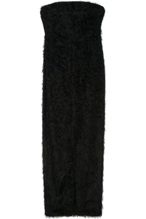 Totême Robe-bustier en fil coupé