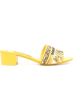 Dolce & Gabbana Sandales à broderies Majolica 40 mm
