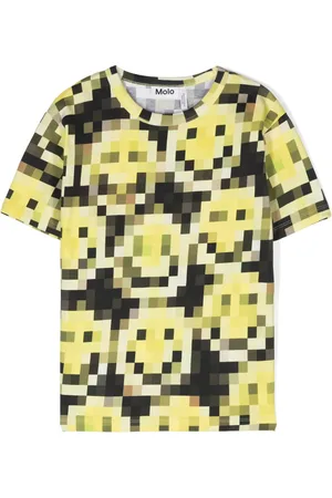 Molo T-shirt Riley à imprimé pixels