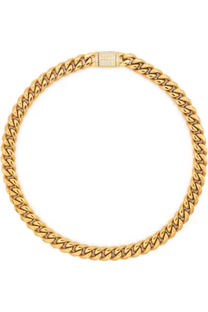 DARKAI Collier à maille gourmette en plaqué