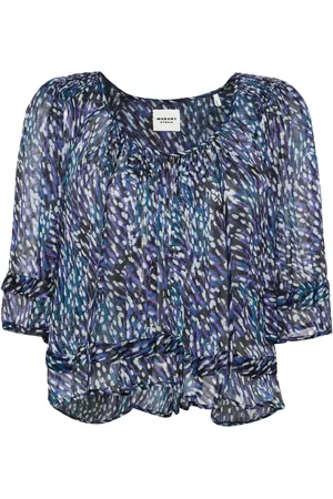 Marant Etoile Blouse Roxini à imprimé abstrait