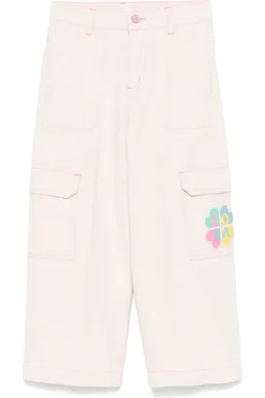 Billieblush Pantalon à logo appliqué