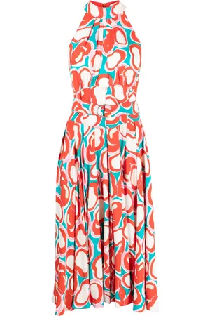 Diane von Furstenberg Robe Nicola à dos-nu