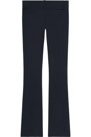 Courrèges Pantalon évasé à taille ceinturée