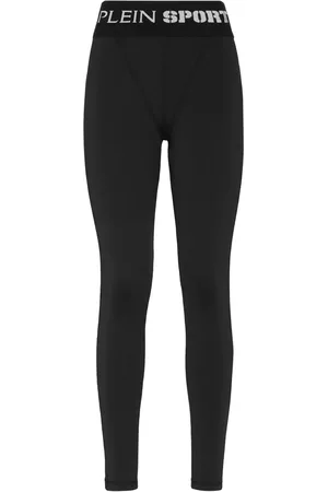 Philipp Plein Legging à taille logo