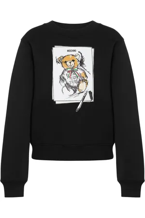 Moschino Sweat en coton à logo Teddy Bear
