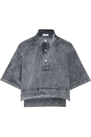 ROSETTA GETTY Polo à coupe crop