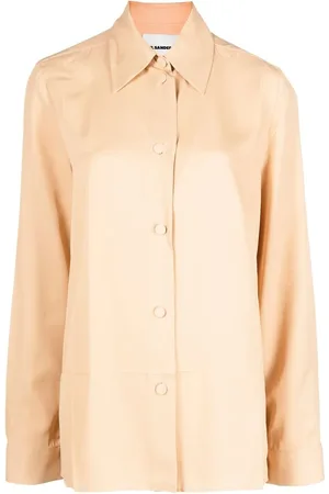 Jil Sander Blouse boutonnée à col classique