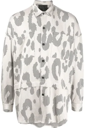 Off-Duty Chemise boutonnée à imprimé léopard