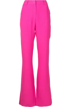 Lethicia Bronstein Pantalon en crêpe Ava à coupe évasée
