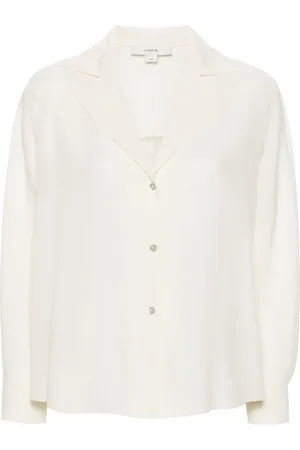 Vince Chemise en soie à effet de transparence