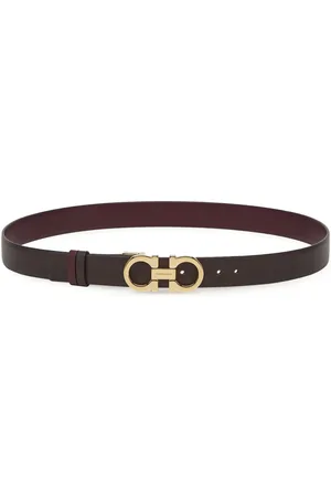 Salvatore Ferragamo Ceinture en cuir à boucle Gancini