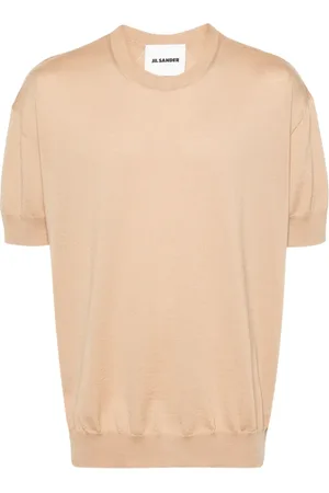 Jil Sander Pull en laine à manches courtes