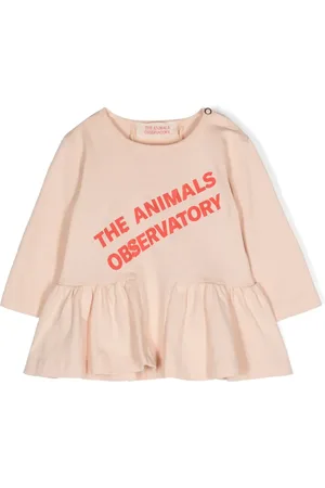 The Animals Observatory Robe Wildebeest à logo imprimé