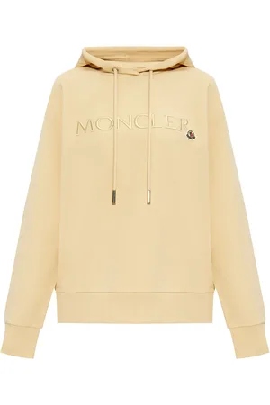 Moncler Hoodie en coton à logo brodé