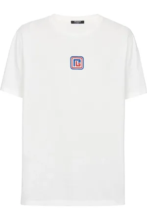 Balmain T-shirt à col ras du cou