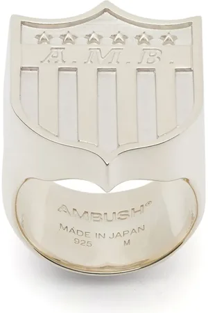 AMBUSH Bague Varsity Shield