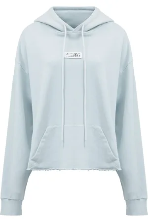 Maison Margiela Hoodie crop à logo numéros