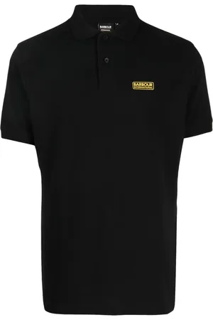 Barbour Polo en coton à patch logo