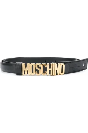Moschino Ceinture à plaque logo