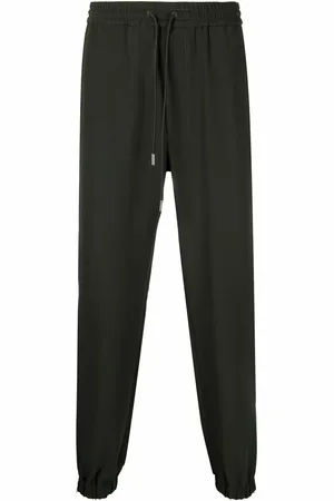 Alexander McQueen Pantalon de jogging à lien de resserrage