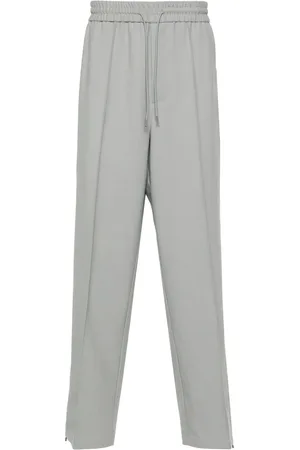 Emporio Armani Pantalon droit à coutures apparentes