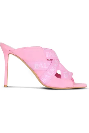 Balmain Sandales Ruby 95 mm en cuir