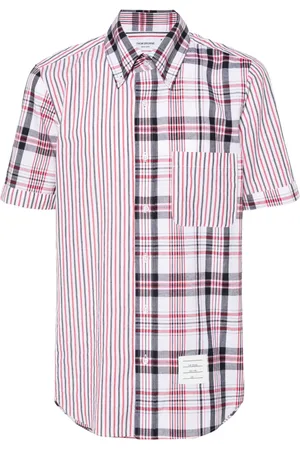 Thom Browne Chemise en coton à mélange d