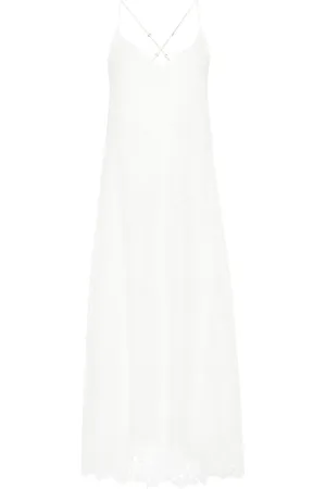Desmond & Dempsey Nuisette à broderies anglaises