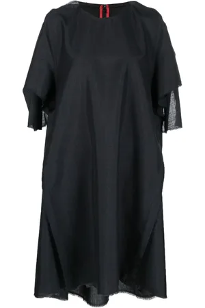 Maison Margiela Robe mi-longue en mohair mélangé