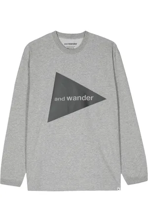 and wander T-shirt à logo imprimé