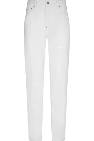 Dsquared2 Jean White Bull Skater