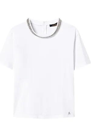 Twin-Set T-shirt à ornements en cristal