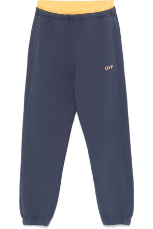 OFF-WHITE Pantalon de jogging à taille superposée