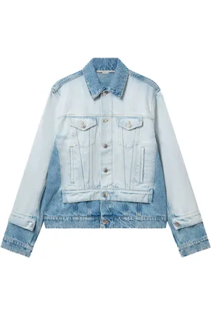 Stella McCartney Veste en jean à design bicolore