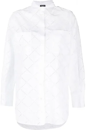 Kiton Chemise à détails de perforations
