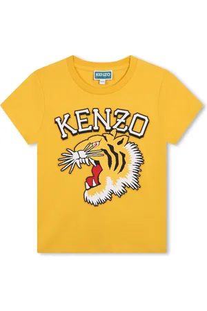Kenzo T-shirt en coton biologique à logo imprimé