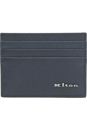 Kiton Porte-cartes en cuir