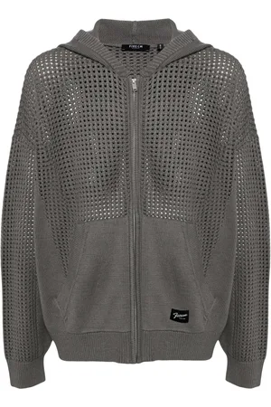 FIVE CM Cardigan en maille ajourée