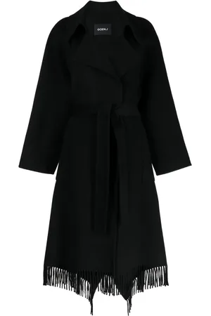 GOEN.J Manteau à franges