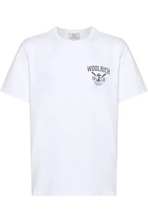 Woolrich T-shirt en coton à logo imprimé