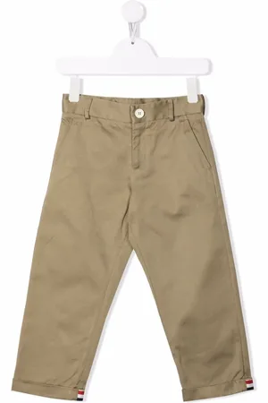 Thom Browne Pantalon chino à rayures RWB