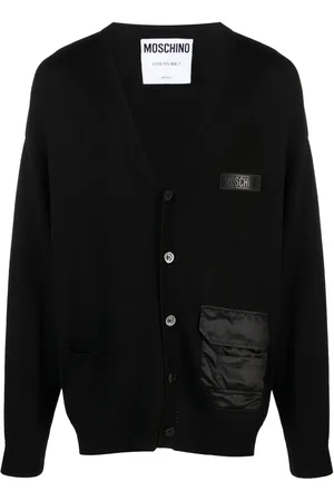 Moschino Cardigan à logo embossé