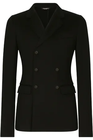 Dolce & Gabbana Blazer boutonné à revers crantés
