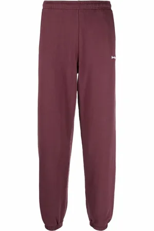 Sporty & Rich Pantalon de jogging à logo brodé