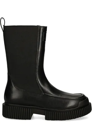 Armani Exchange Bottes à logo embossé