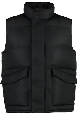 Alexander McQueen Gilet matelassé à imprimé graffiti