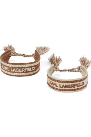 Karl Lagerfeld Lot de deux bracelets Essential