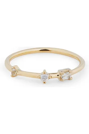 Otiumberg Bague Three Stone Bamboo en 9ct